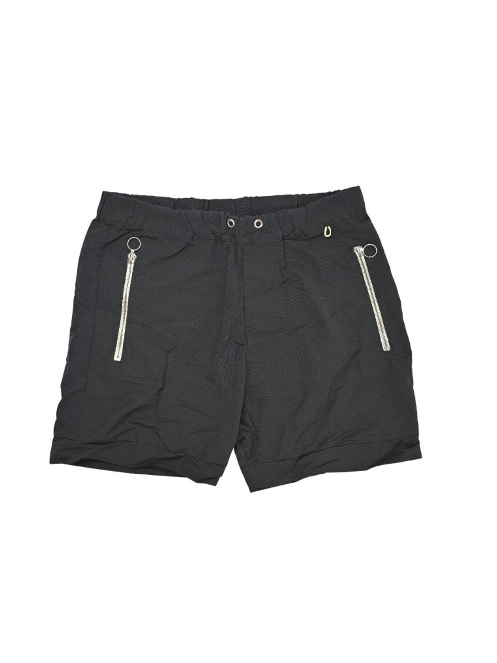 Mr. Completely Zip Shorts in Black
